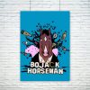 Anime B BoJack H Horsemans POSTER Wall Pictures For Living Room Fall Decor Small 1 - Bojack Horseman Store