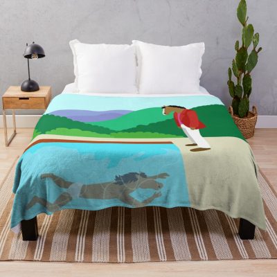 Horseman Inspired Throw Blanket Official Bojack Horseman Merch